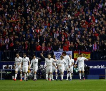 0-2. Cristiano Ronaldo celebró el segundo tanto conseguido de penalti.