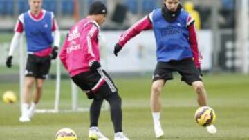 Odegaard, con el Real Madrid.