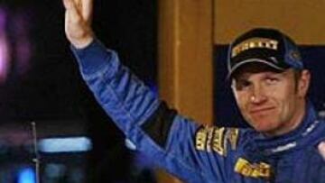 <b>AMBICIOSO. </B>Solberg no ha querido esperar y es líder del rally de Gran Bretaña desde el primer tramo.