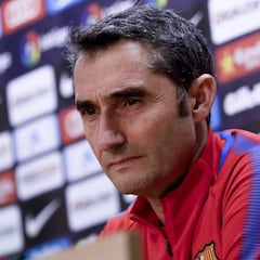 Valverde: "Busquets puede ver la amarilla si juega o no..."