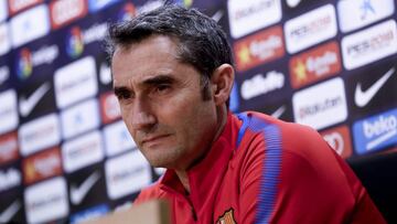 Valverde: "Busquets puede ver la amarilla si juega o no..."