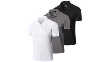 Pack de polos baratos de manga corta para hombre en Amazon