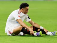 Vargas, con el Sevilla.