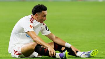 Vargas, con el Sevilla.