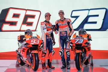Modelo: Honda RC213V | Pilotos: Marc Márquez y Álex Márquez