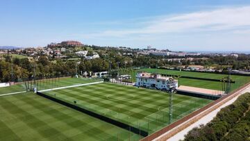 Vista de las instalaciones de Marbella Football Center.