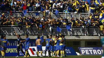 PARTIDO POR LA DECIMO TERCERA FECHA DEL CAMPEONATO PETROBRAS ENTRE EVERTON 3 - S. WANDERES 0. DT ESTADIO QUILLOTA