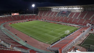El estadio del Real Mallorca, con su pista de atletismo.