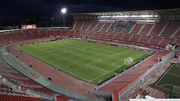 El estadio del Real Mallorca, con su pista de atletismo. 