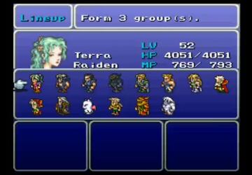 Captura de pantalla - Final Fantasy VI (SNES)