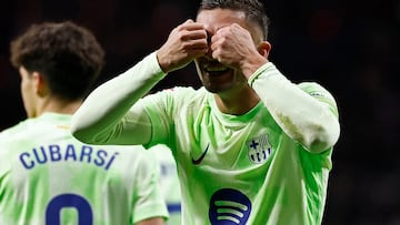 Ferran Torres, después de marcar el gol que clasificó a los azulgrana para la final