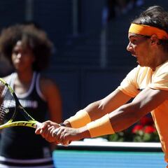 El saque de Rafa Nadal anula a 'AK' Kuznetsov en Madrid