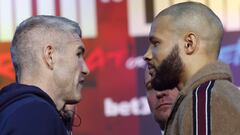 Both fighters will meet again inside the ring after their first fight in January when Smith recorded an impressive win.