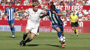 Imagen del Sevilla-Alavés.