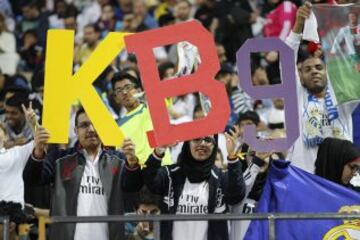 Ambientazo previo al Real Madrid-Milán