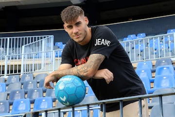 Roberto, en La Rosaleda.