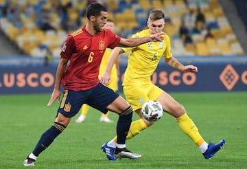 Mikel Merino y Serhii Sydorchuk.