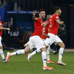 ¡A semifinales! Chile vence y celebra en la Copa América