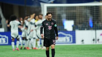 Messi e Inter Miami, al borde del KO en Concacaf Champions Cup