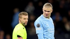 Who is Glenn Nyberg, the referee for Man City - Inter in the Champions League today?