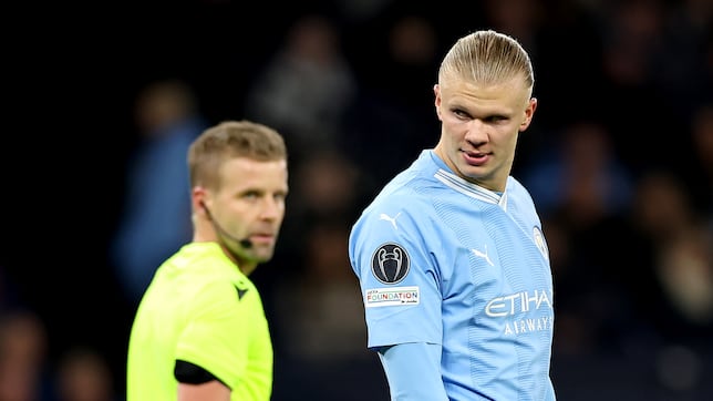 Who is Glenn Nyberg, the referee for Man City - Inter in the Champions League today?