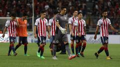 Foto de acci&oacute;n durante el partido Atlas vs Chivas Correspondiente a la Jornada 16 de la Liga BBVA Bancomer MX del Torneo Clausura 2018, en el estadio Jalisco.