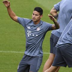Más elogios de Kovac a James: "Tiene un estatus muy alto"