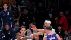 Lío en Los Ángeles: la tangana entre Lakers y Clippers con Doncic como protagonista