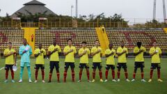Marquinez y Salazar, orgullosos de estar con Colombia Sub-20