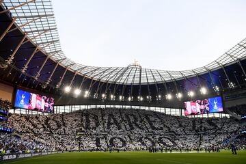 Club: Tottenham Hotspur | Asistencia media: 59.485 espectadores.