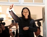 María Corina Machado hace una aparición sorpresa en Oslo para recibir el Premio Nobel de la Paz