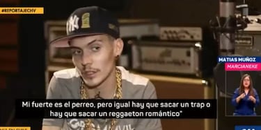 Entrevista a Marcianeke en Chilevisión: el detalle que no pasó desapercibido