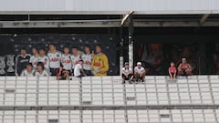 Soccer Football - Copa Libertadores - Group C - Colo Colo v Athletico Paranaense - Monumental Stadium, Santiago, Chile - March 11, 2020   Colo-Colo fans before the match   REUTERS/Ivan Alvarado