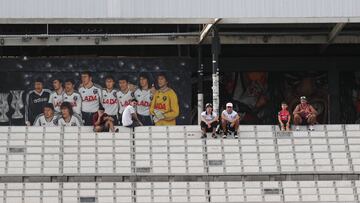 Soccer Football - Copa Libertadores - Group C - Colo Colo v Athletico Paranaense - Monumental Stadium, Santiago, Chile - March 11, 2020 Colo-Colo fans before the match REUTERS/Ivan Alvarado