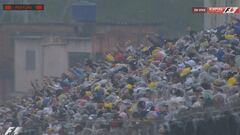 Enfado de los fans en Interlagos: Pulgares hacia abajo en gradas