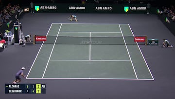 Hay ganadores, golpes imposibles y luego ya viene Alcaraz en el punto decisivo de la final: inexplicable