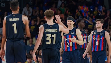 Los suplentes del Bar?a aplastan a Carplus Fuenlabrada