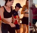 El baile de Muguruza y la armada española: el tenis ha sido una familia en los Juegos