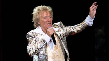 Los “locos” entrenamientos de Rod Stewart para estar en forma a los 78 años