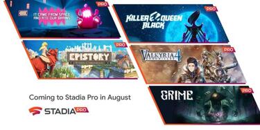 Juegos gratis de agosto en PS Plus, Xbox Gold, Prime Gaming y Stadia Pro