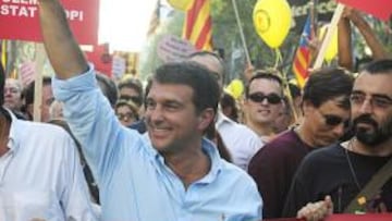 Joan Laporta da el salto a la política
