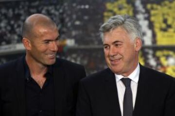 Las imágenes de la presentación de Ancelotti