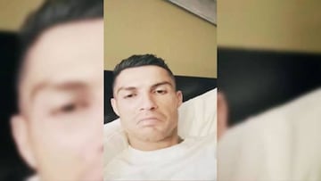 Cristiano realiz&oacute; un directo a trav&eacute;s de Instagram.