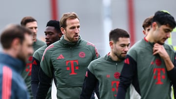 Entrenamiento del Bayern.