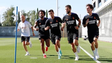 Pintus, con el Real Madrid.