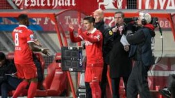 El momento que Gutiérrez vuelve a jugar.