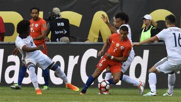 Colombia 0- 2 Chile: Resultado y goles. La Roja a la Final