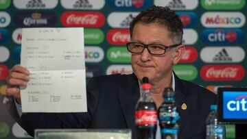 Así anunció Juan Carlos Osorio la lista de 28 jugadores para Rusia