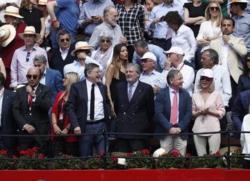 íñigo Méndez de Vigo en el palco. 



