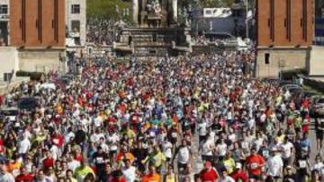 <b>LAS MÁS RÁPIDA. </b>Barcelona , la maratón más rápida, en rebeldía.